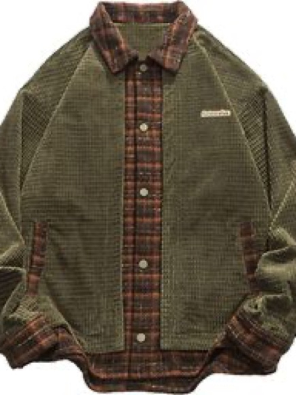 Aelfric Eden. Two Layered Corduroy Jacket. Green. Size Small.